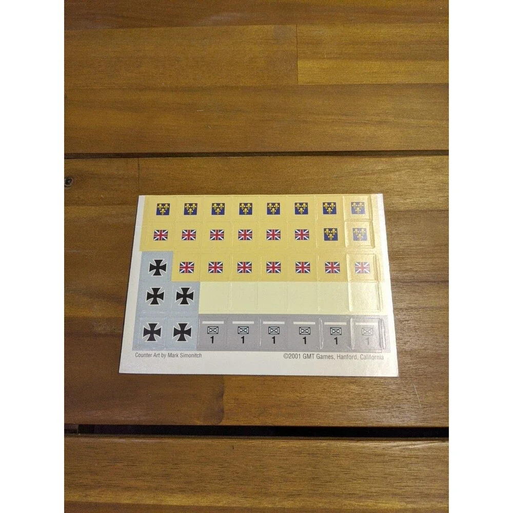 C3i #14 Insert Triumph And Glory Token Sheet